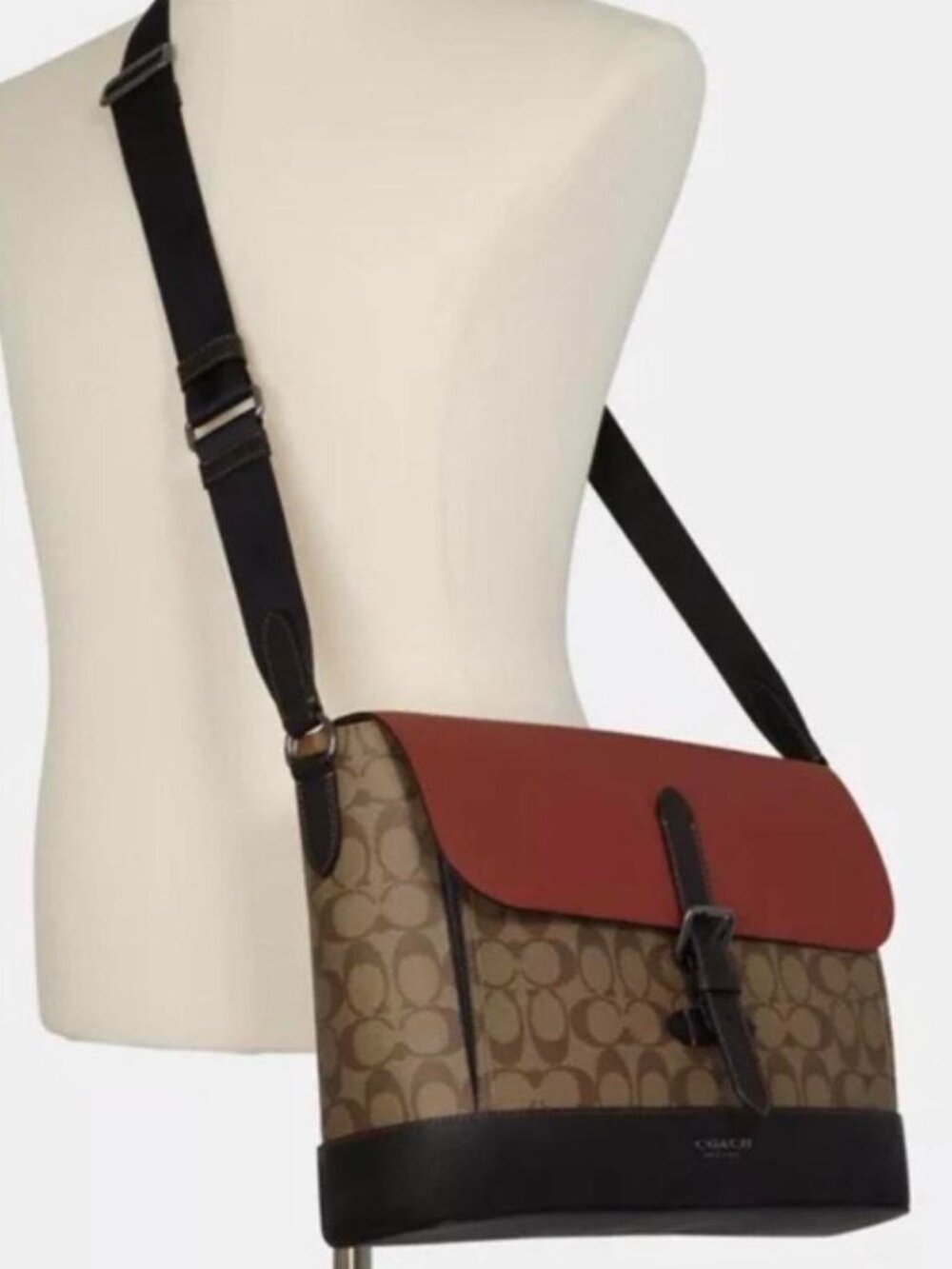 Coach Hudson Messenger Tote Bag Excellent Condition